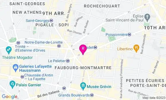 Localisation Restaurant  T