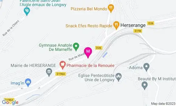 Localisation Restaurant Italien Chez Dilo et Anny