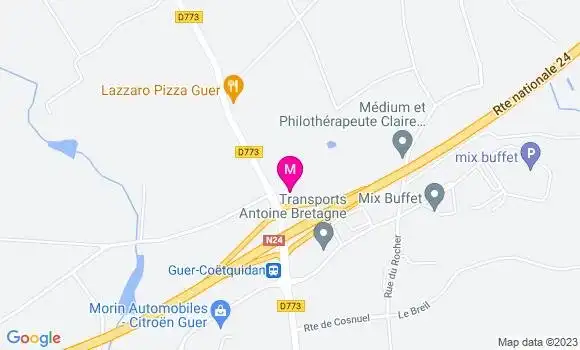 Localisation Pizzeria Lazzaro Pizza