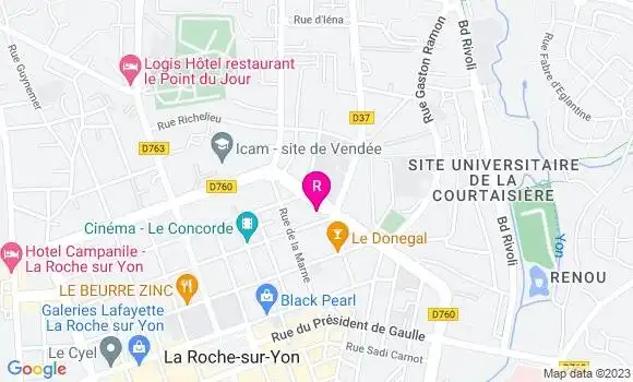Localisation Restaurant  Chez Olivio