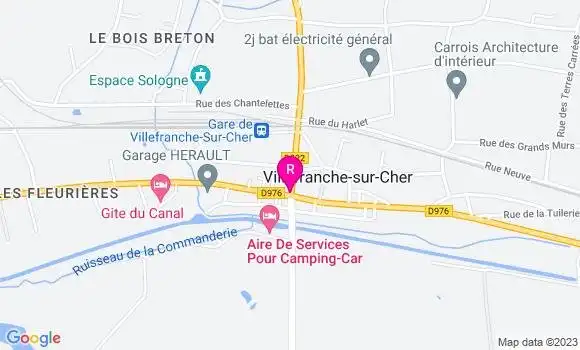 Localisation Restaurant  La Mozza