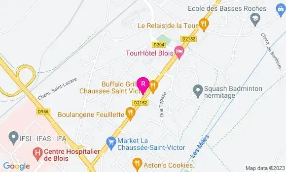 Localisation Restaurant  Chefs Burger