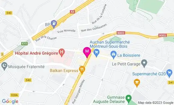 Localisation Restaurant Grill Mevlana