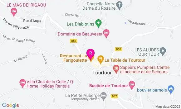 Localisation Restaurant  Le Tangana