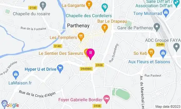 Localisation Restaurant  Le Carthage