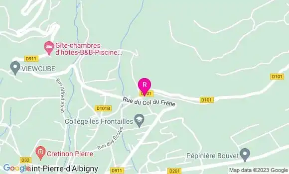 Localisation Restaurant  L