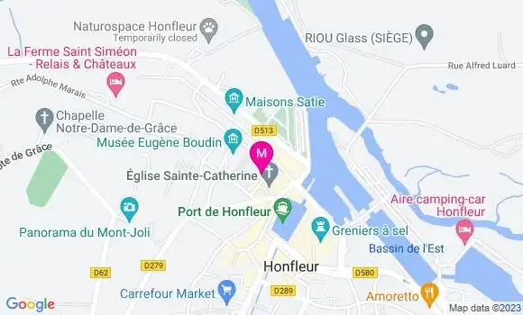 Localisation Restaurant  La Commanderie