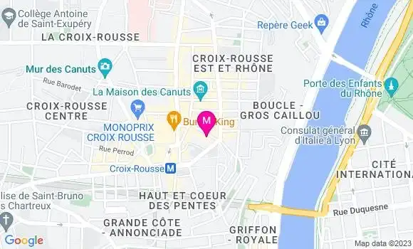 Localisation Restaurant  Les Mascareignes