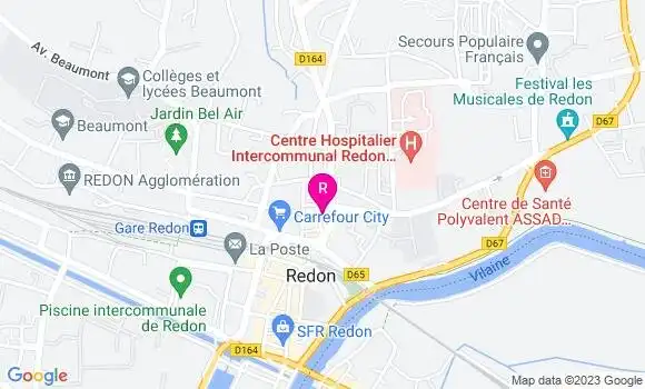Localisation Restaurant  Quickly Gourmet