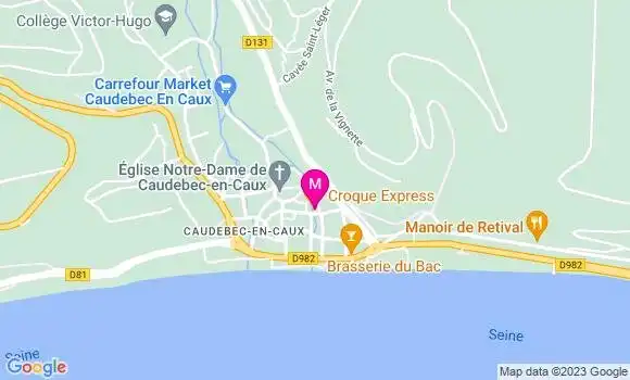 Localisation Restaurant  Croque Express