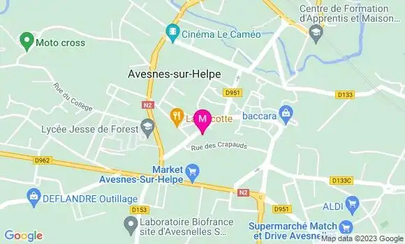 Localisation Restaurant  L