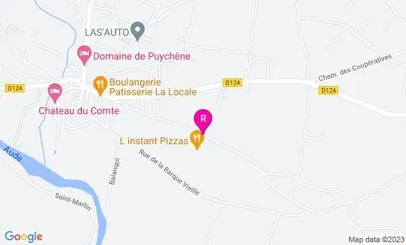 Localisation Restaurant  L