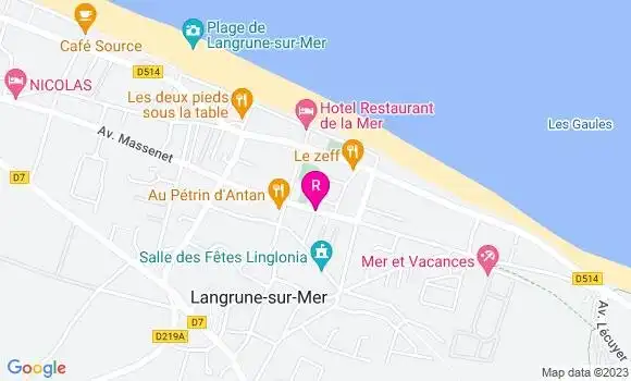 Localisation Restaurant  La Cabine à Pizza