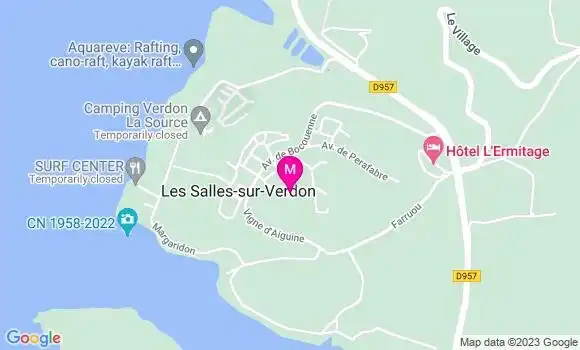 Localisation Restaurant Bar Lou Bouchin