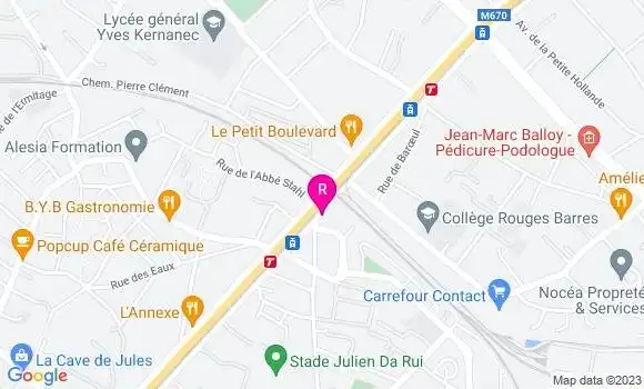 Localisation Restaurant  Foodbox