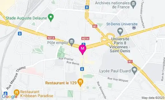 Localisation Restaurant  O