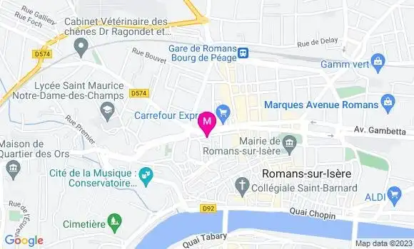 Localisation Restaurant  Rôtisserie et Cie