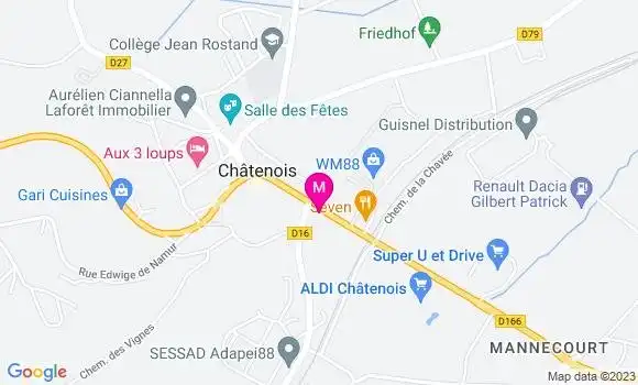 Localisation Eren Kebab
