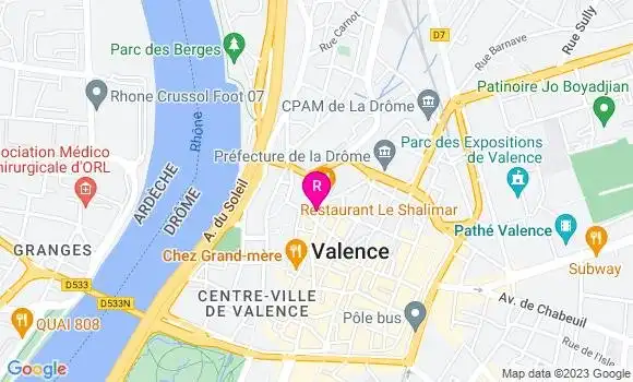 Localisation Restaurant  Green