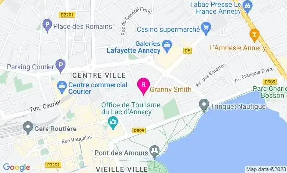 Localisation Restaurant  Granny Smith