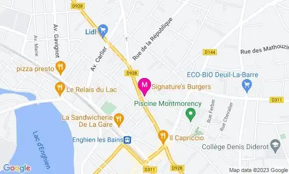 Localisation Restaurant  Bona Pizza