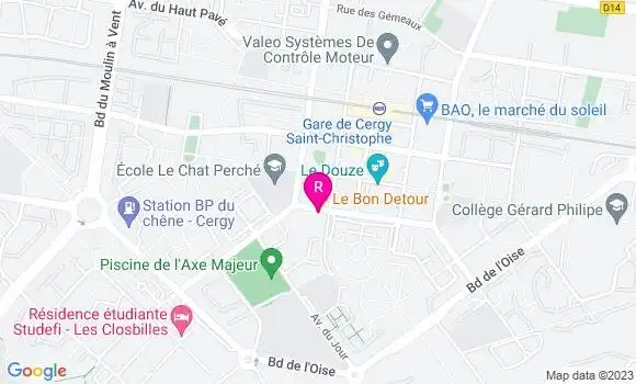 Localisation Restaurant  Le Bon Detour