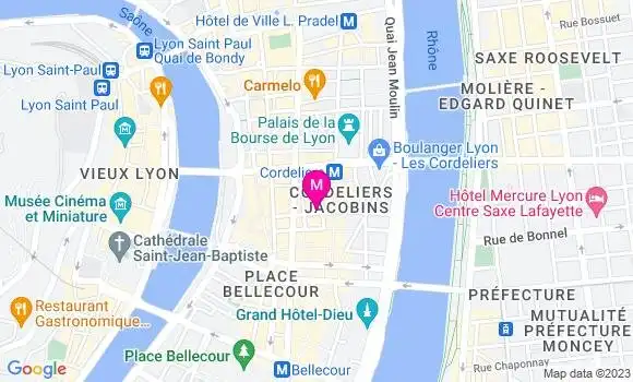 Localisation Restaurant  Extrait Street Café