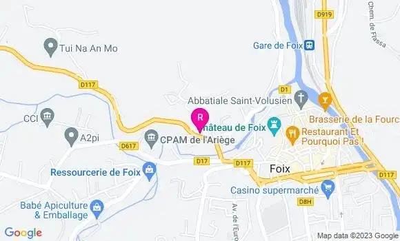 Localisation Restaurant Libanais Aux Saveurs du Liban