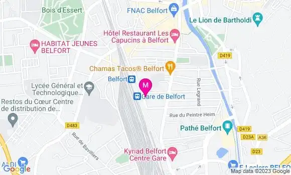Localisation Restaurant  Le Spécial