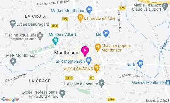 Localisation Restaurant  Burger et Traditions