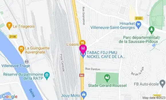 Localisation Restaurant  Mac Vil 94