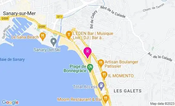 Localisation Restaurant  Ego