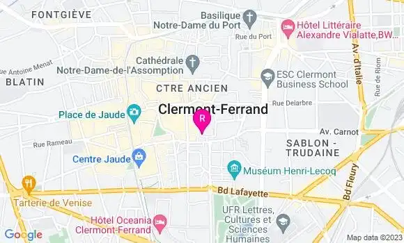 Localisation Restaurant Bar Chez Cécile