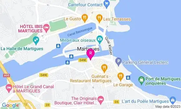 Localisation Restaurant  Rôtisserie la Flamme