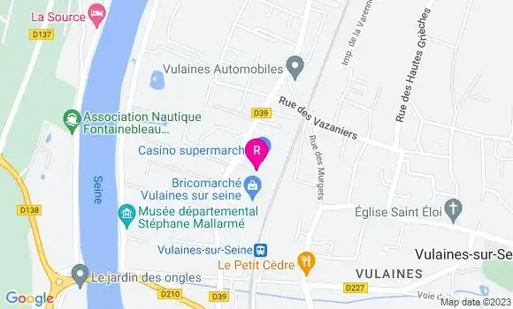 Localisation Pizzeria La Taverne des Pizzas