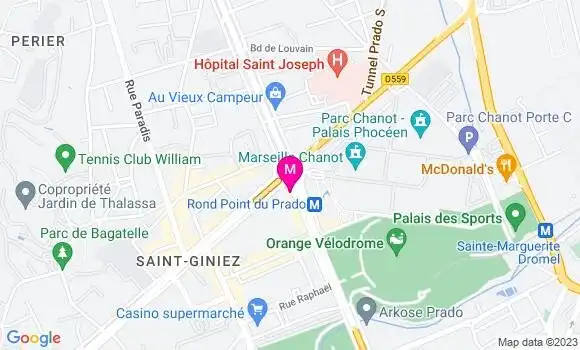 Localisation Restaurant  O