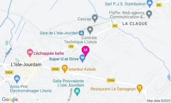 Localisation Pizzeria Pizza Bonici