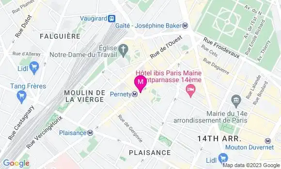 Localisation Restaurant Chinois La Nouvelle Couronne d