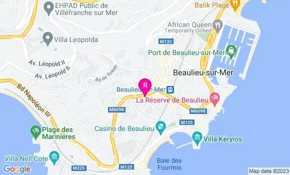 Localisation Pizzeria Beaulieu Pizza