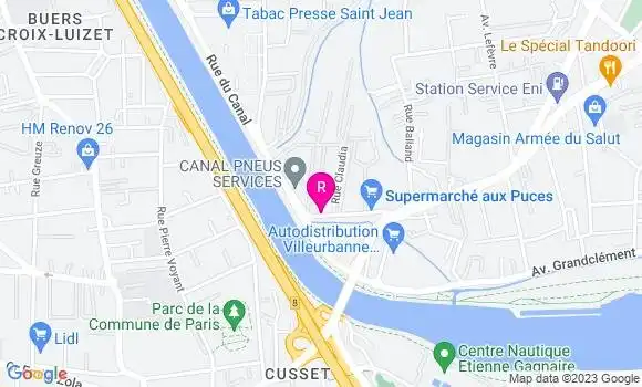Localisation Restaurant Grill La Grillade