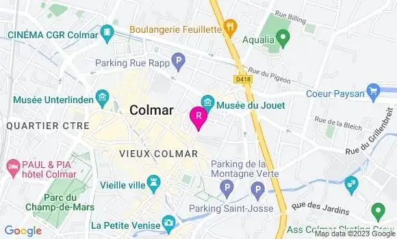 Localisation Restaurant  Point Chaud
