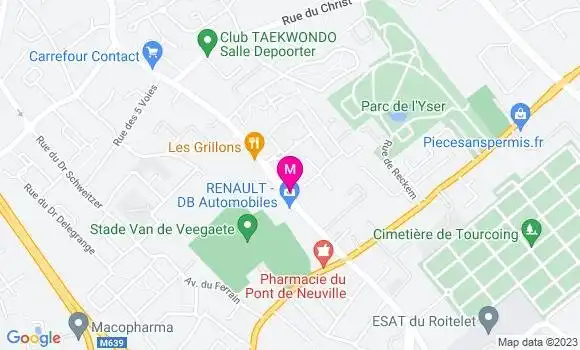 Localisation Restaurant  Papillon