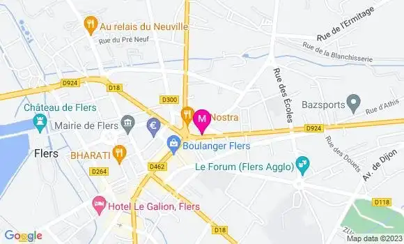 Localisation Restaurant Italien Express L