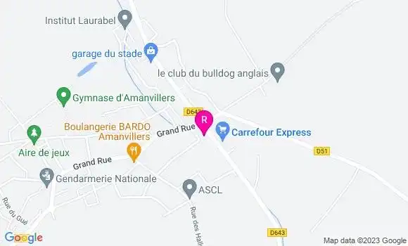 Localisation Restaurant  Le Faim Gourmet