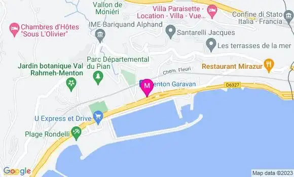 Localisation Pizzeria La Mia Passione