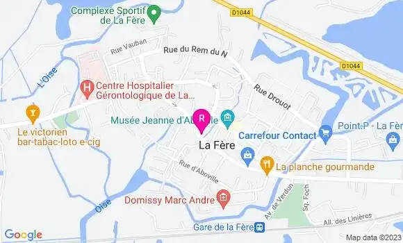 Localisation Pronto Pizza Kebab