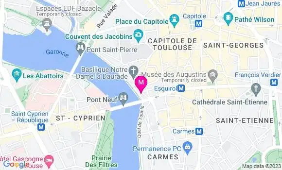 Localisation Le Café Cerise
