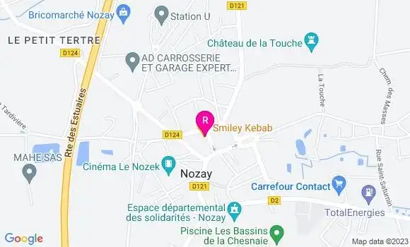 Localisation Smiley Kebab
