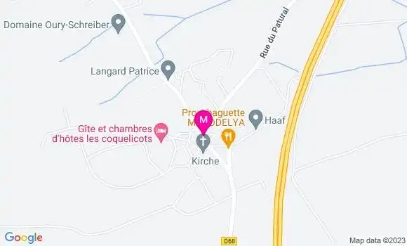 Localisation Restaurant  L