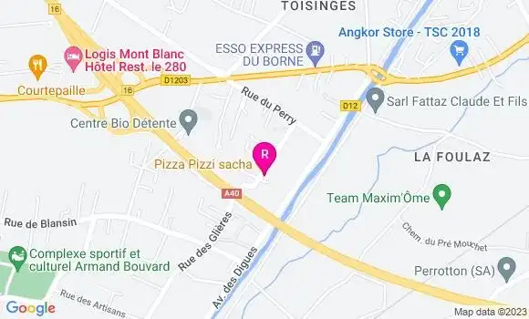Localisation Pizzeria Pizza Pizzi